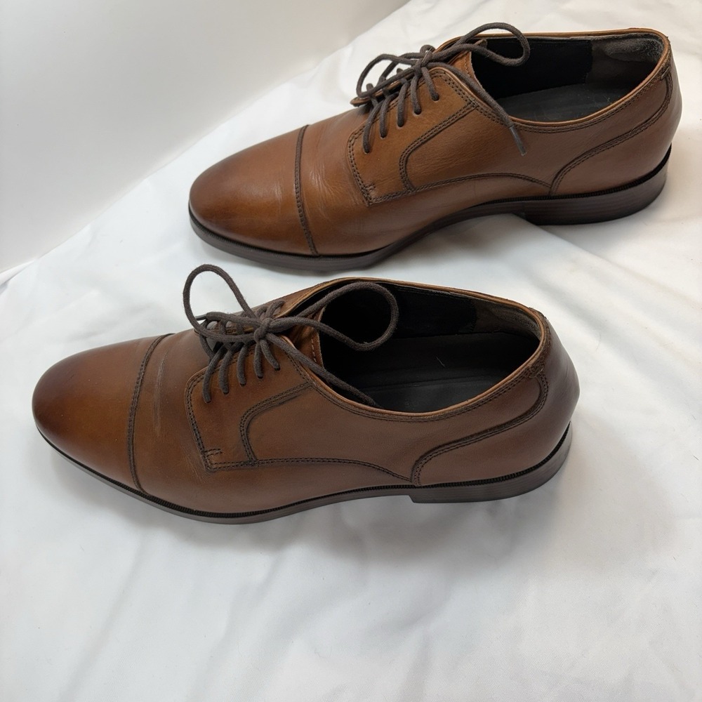 J. Murphy by Johnston & Murphy Novick Cap-Toe Derby | Cognac Leather | 8M - Picture 9 of 9